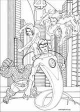 Fantastic Four coloring page (044)