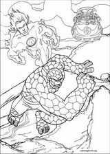 Fantastic Four coloring page (049)