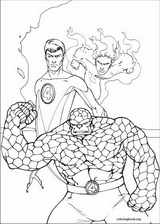 Fantastic Four coloring page (050)