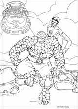 Fantastic Four coloring page (052)