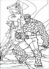 Fantastic Four coloring page (063)