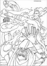 Fantastic Four coloring page (081)