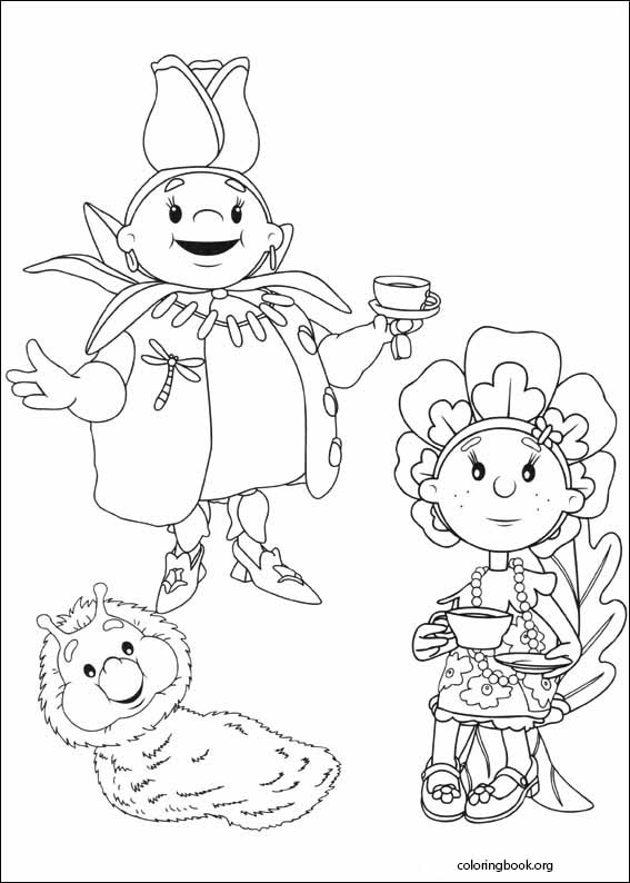 Fifi And The Flowertots coloring page (009)