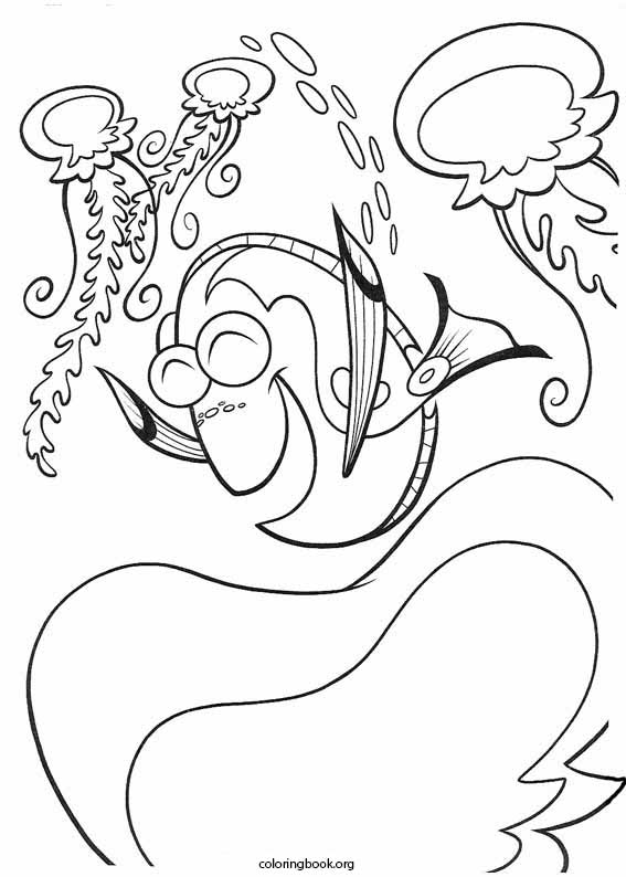 Finding Nemo coloring page (001)