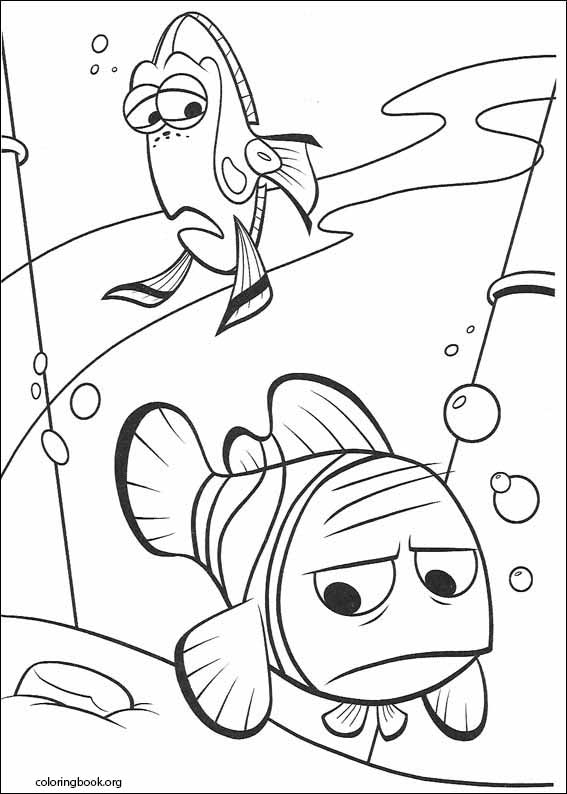 Finding Nemo coloring page (011)