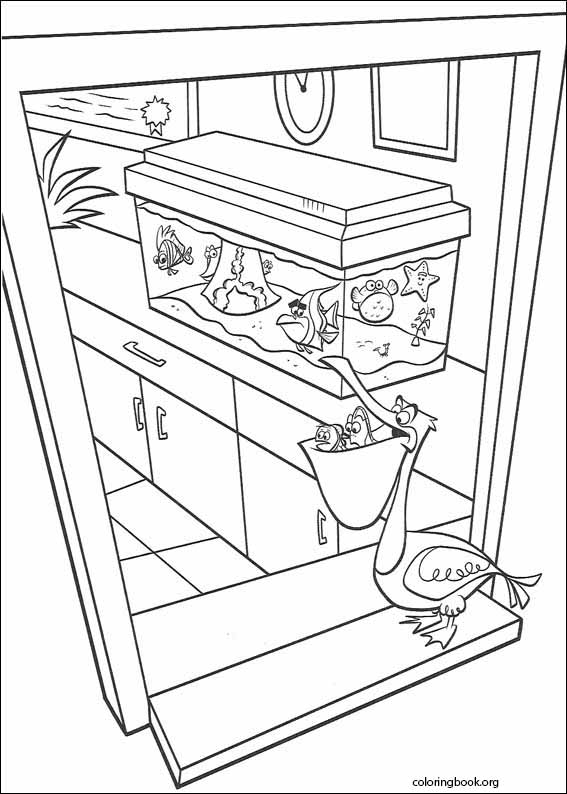 Finding Nemo coloring page (014)