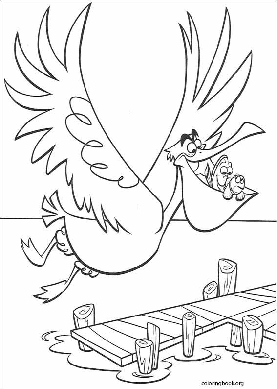 Finding Nemo coloring page (018)