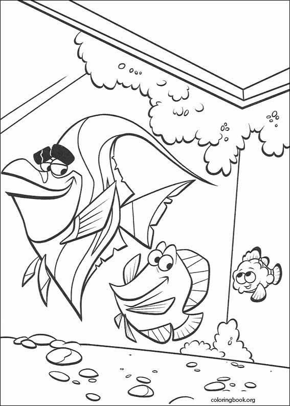 Finding Nemo coloring page (025)