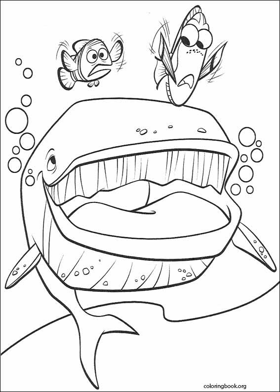 Finding Nemo coloring page (026)