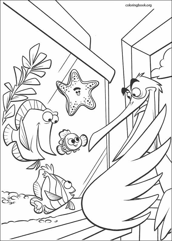 Finding Nemo coloring page (027)