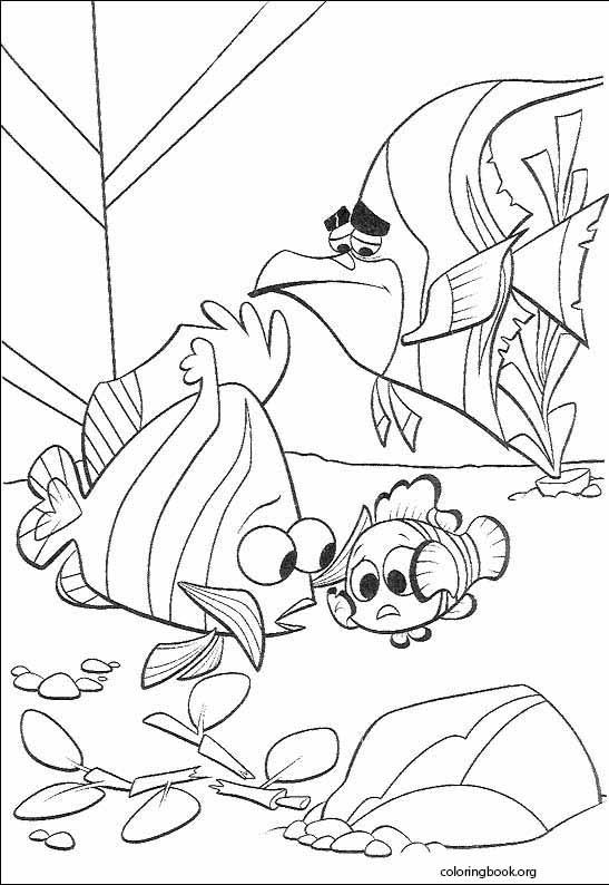 Finding Nemo coloring page (030)