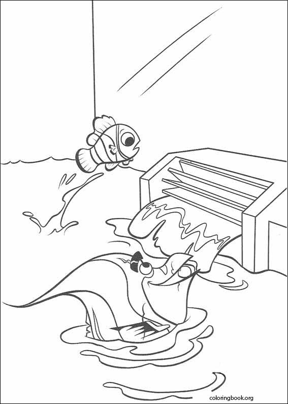 Finding Nemo coloring page (033)