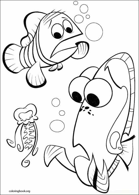 Finding Nemo coloring page (037)