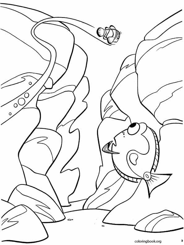 Finding Nemo coloring page (038)