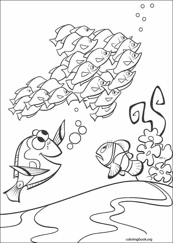 Finding Nemo coloring page (039)