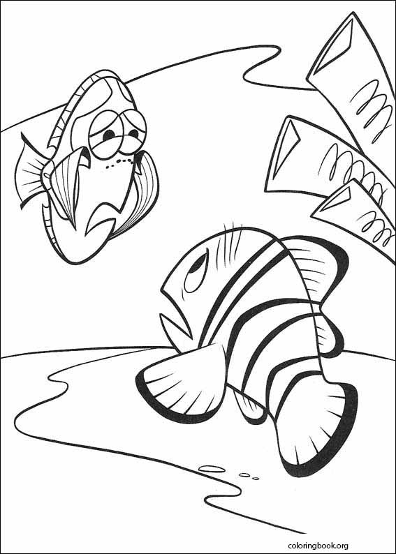 Finding Nemo coloring page (040)