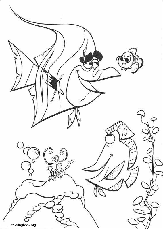 Finding Nemo coloring page (041)