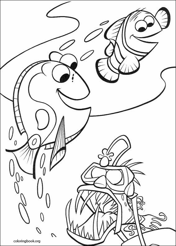 Finding Nemo coloring page (042)