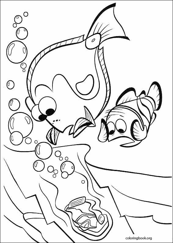 Finding Nemo coloring page (043)