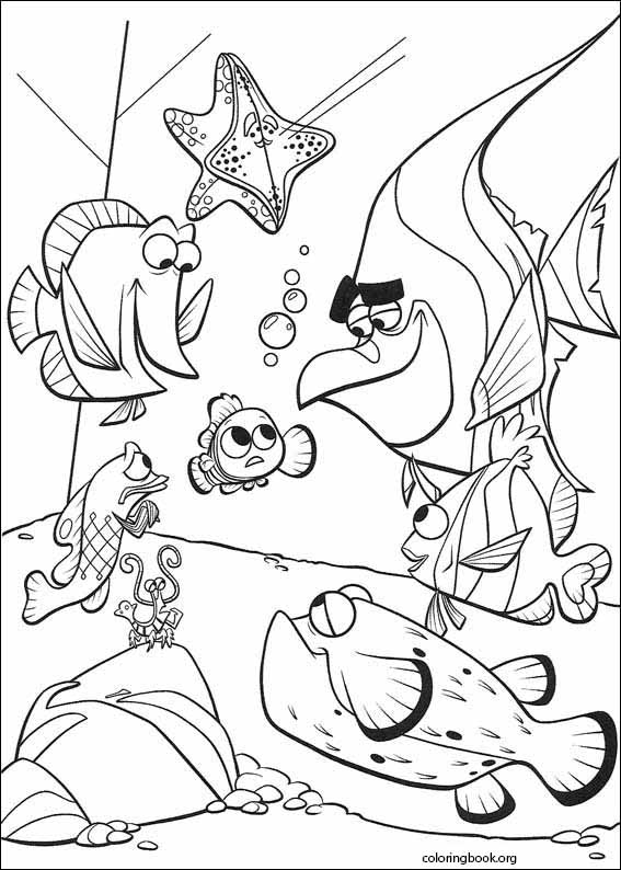 Finding Nemo coloring page (050)