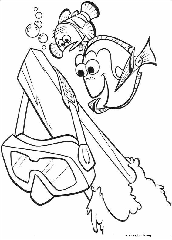 Finding Nemo coloring page (056)