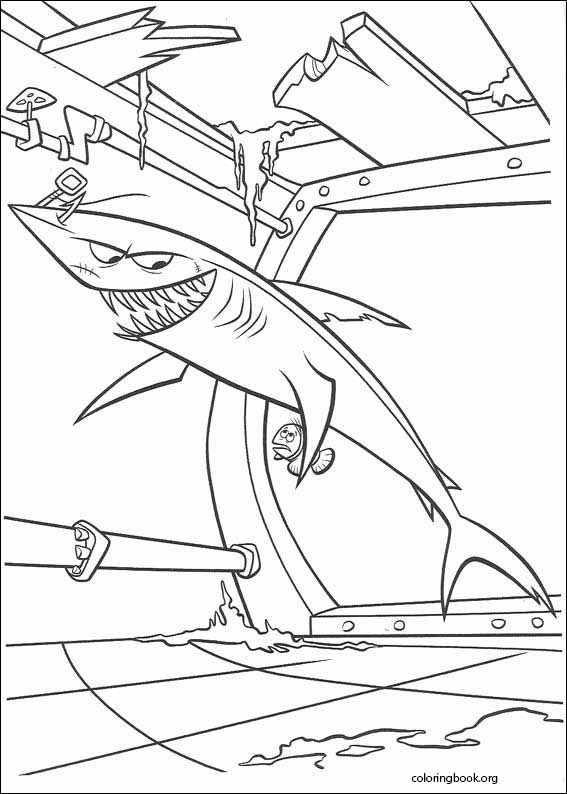Finding Nemo coloring page (057)