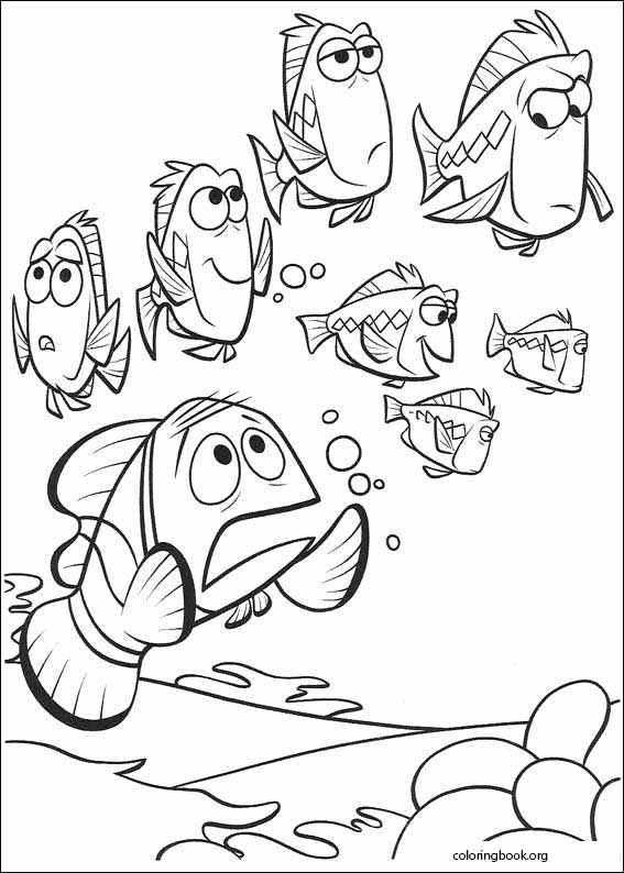 Finding Nemo coloring page (063)
