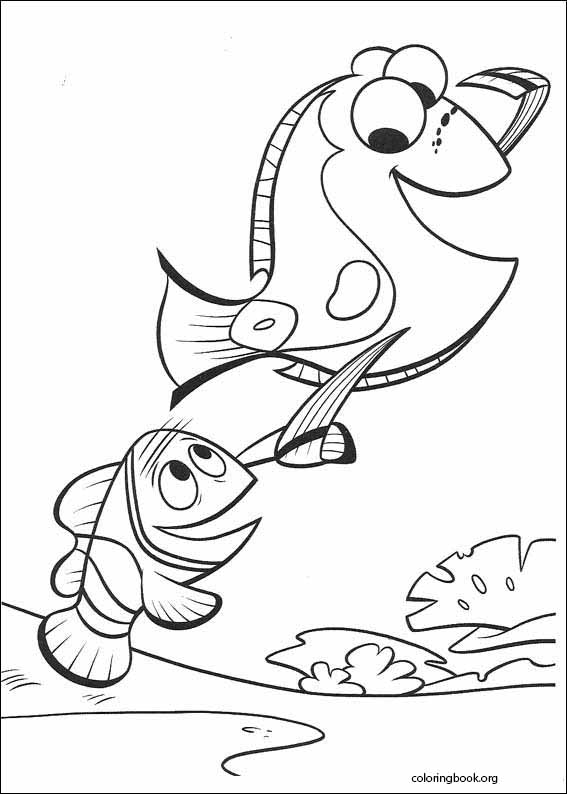 Finding Nemo coloring page (064)
