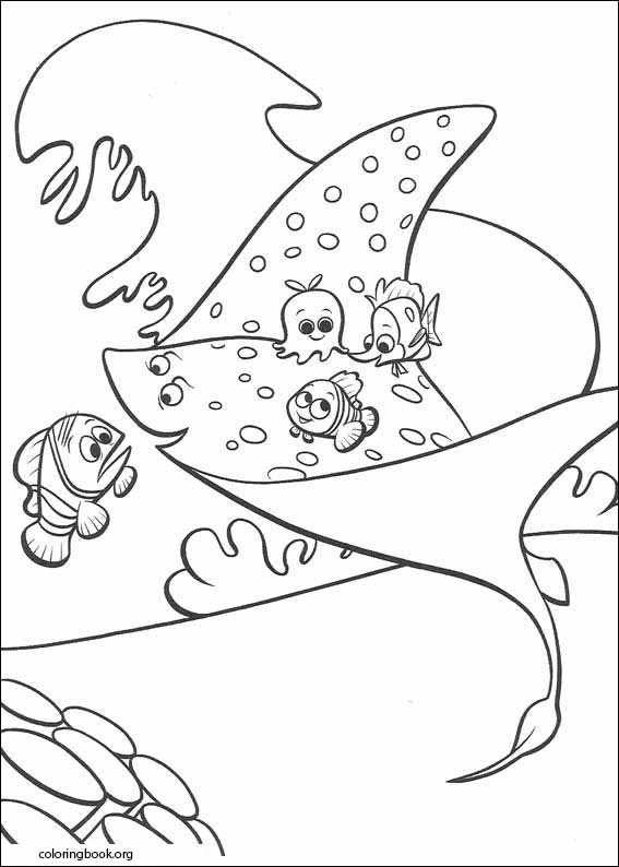 Finding Nemo coloring page (068)