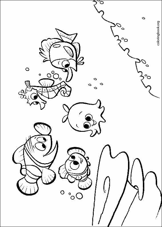 Finding Nemo coloring page (069)