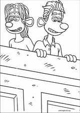 Flushed Away Coloring Pages Coloringbook Org