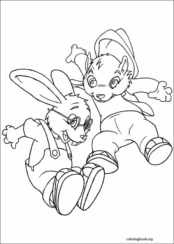 Forest Friends coloring page (005)