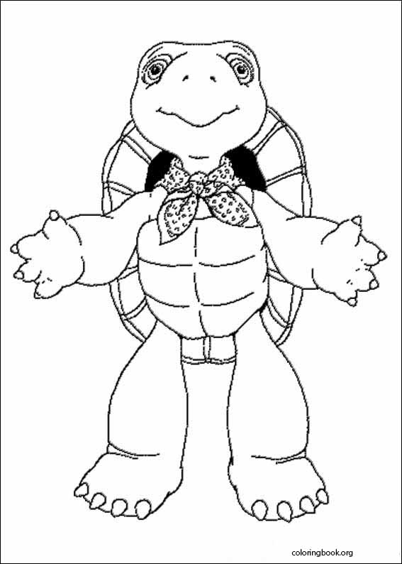 Franklin coloring page (016)