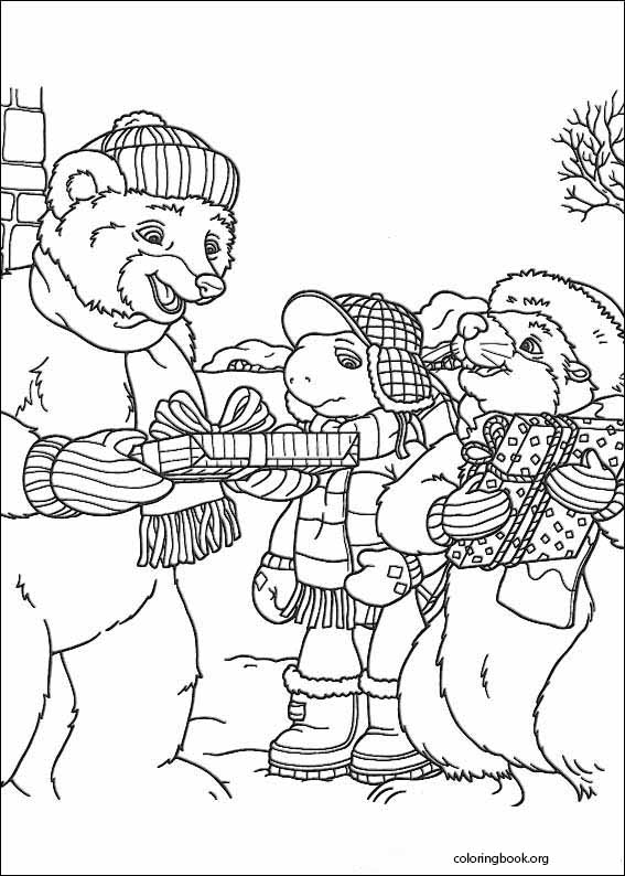Franklin coloring page (042)