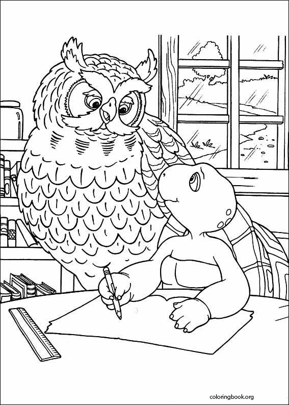 Franklin coloring page (059)