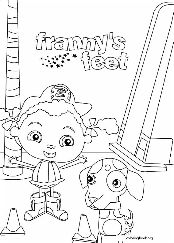 Franny's Feet coloring page (017)