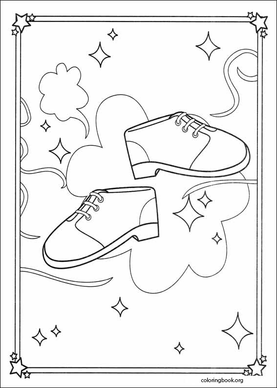 Franny's Feet coloring page (028)