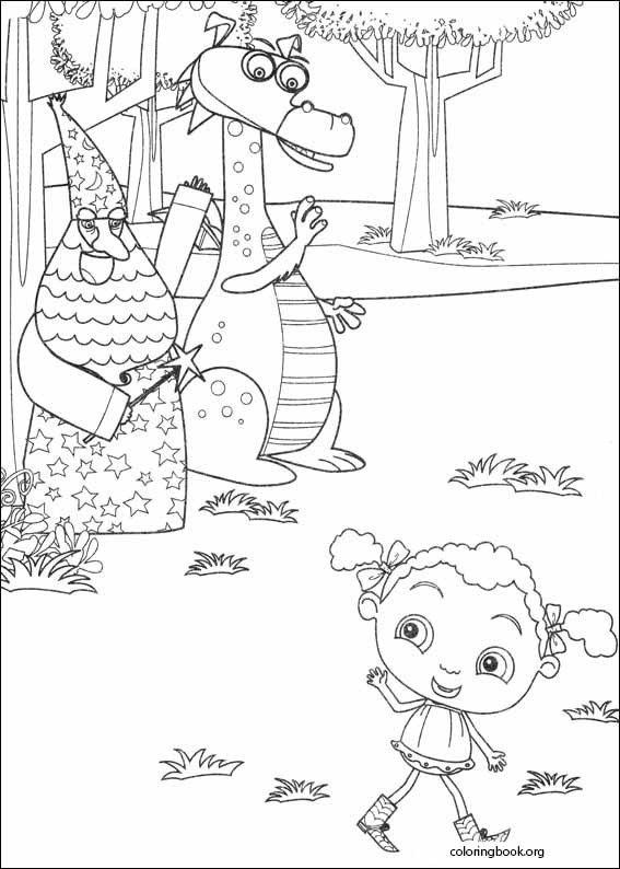 Franny's Feet coloring page (029)