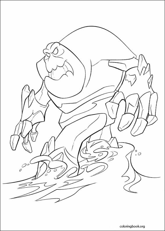 Frozen coloring page (017)