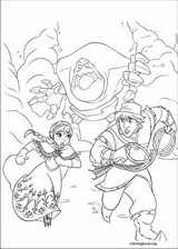 Frozen coloring page (007)