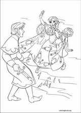 Frozen coloring page (011)