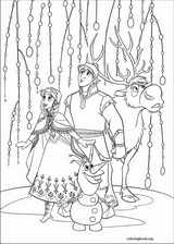 Frozen coloring page (021)