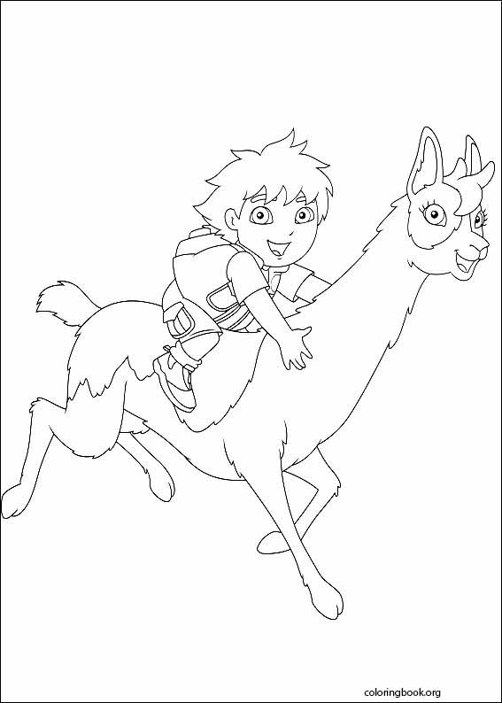 Go, Diego, Go! coloring page (008)