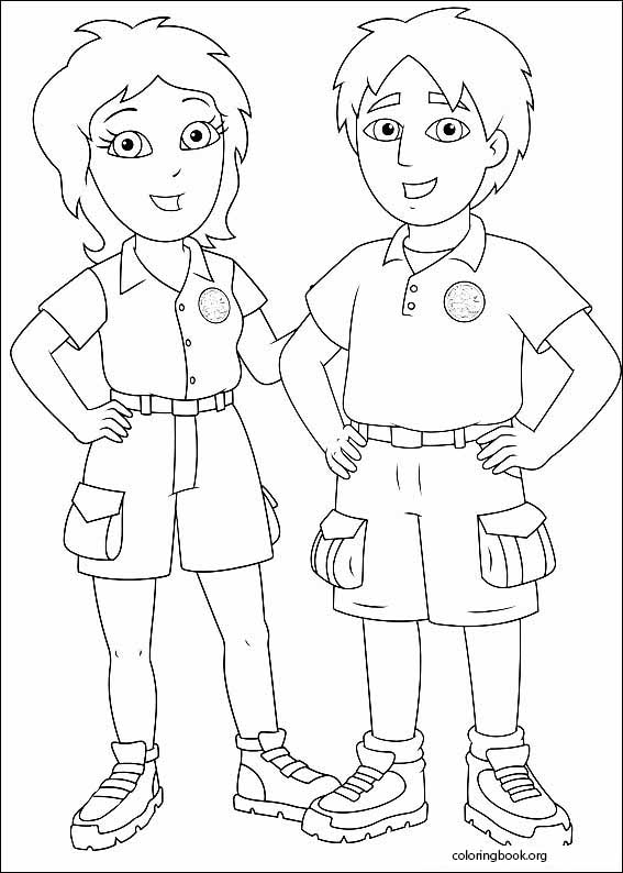 Go, Diego, Go! coloring page (014)