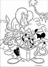 Goofy coloring page (016)