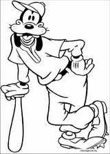 Goofy coloring page (030)