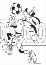 Goofy coloring page (035)