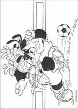 Goofy coloring page (036)