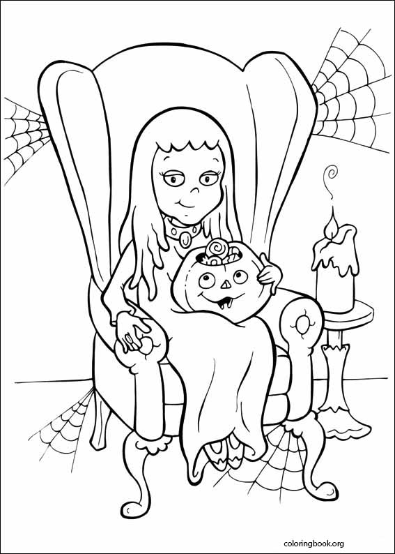 Halloween coloring page (006)
