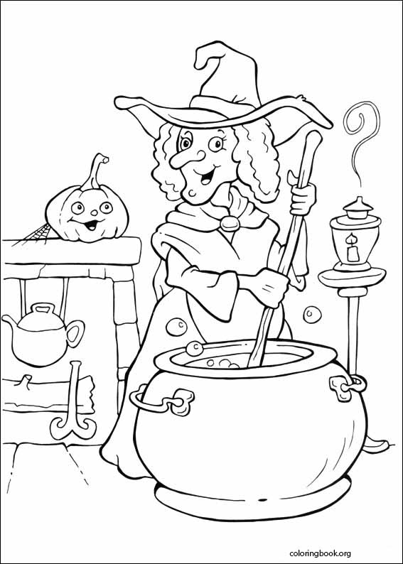 Halloween coloring page (009)